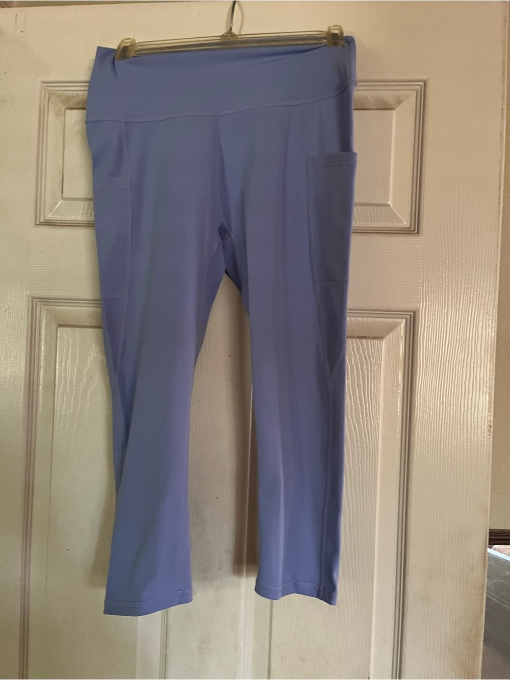 Constantly Varied Gear Lavender Capri Leggings with Side Pockets
